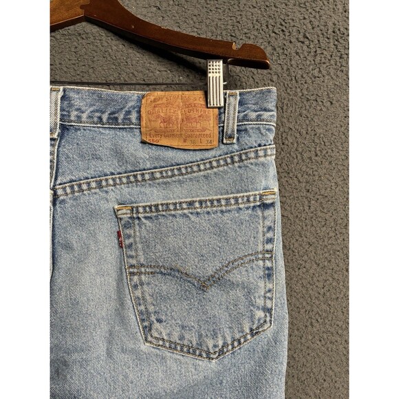 Vintage Levi’s 550 Jeans Mens 36x34 (measures 35x33.5) Relaxed Fit Baggy - Picture 9 of 16